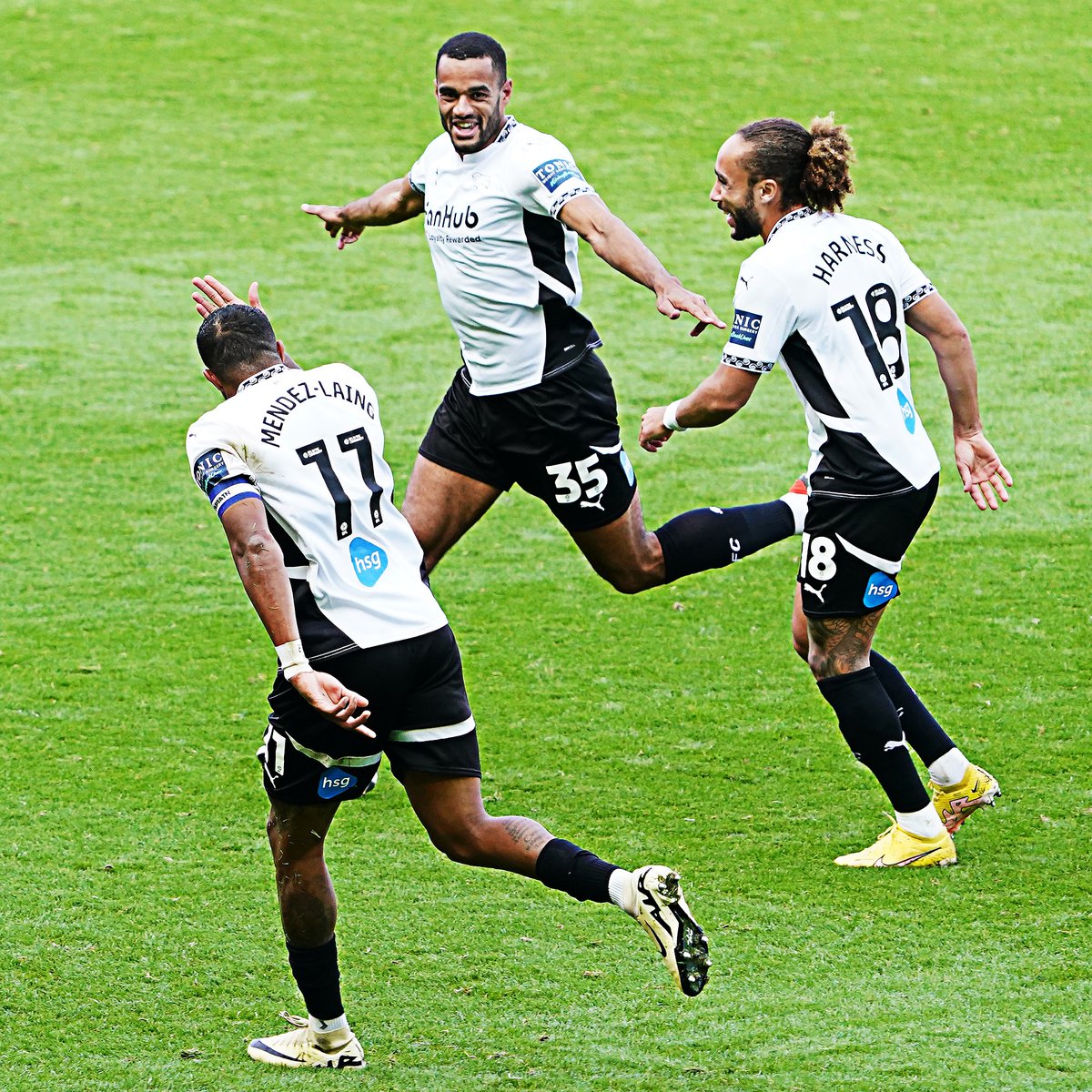 The ever-present Curtis Nelson. 👏 He's played every single league minute (5,490) since his arrival at Pride Park Stadium! 🤯