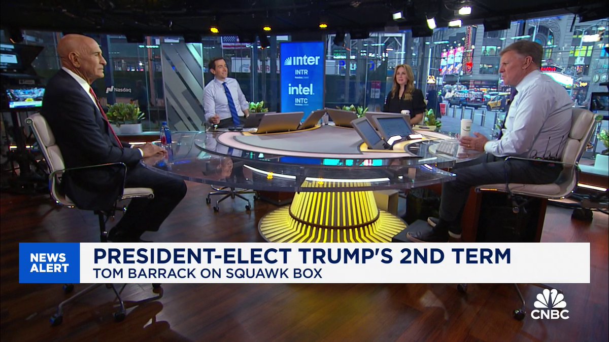 "I came back to him because, honestly, what I learned is his instincts are so good," says Colony Capital Founder & Donald J. Trump ally Tom Barrack on his continued involvement in the campaign for this election: