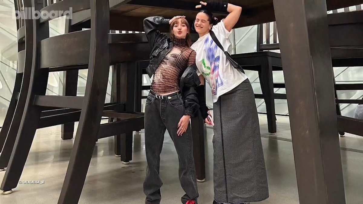 LALISA x ROSALÍA 💞 LISA reflects on her museum day with R O S A L Í A and their experience collaborating on "New Woman:" "It was amazing [...] she's like one of my dream collabs." Watch the full video featuring Billboard's first-ever global cover star: