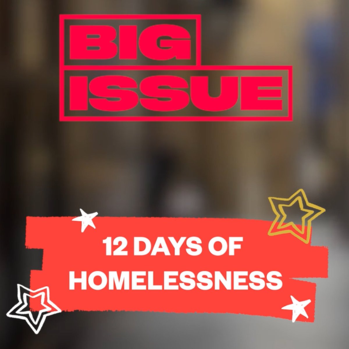 Big Issue presents - 12 Days of Homelessness ✨ Our 2024 Christmas ad, shines a light on the leading causes of homelessness across the UK, voiced by Big Issue vendors, frontline workers, and our brilliant ambassador Daniel Mays 💙. With over half of Brits feeling more at risk of homelessness this year - and an alarming 78% of our vendors feeling more vulnerable since the start of the cost-of-living crisis - your support is needed more than ever. 💪 Help change lives: Buy from your local vendor every week. If you can't reach a vendor, buy a Vendor Support Kit online for £35 so vendors can keep themselves warm, dry, fed, earning, and progressing. Buy a kit here: Thank you ❤️