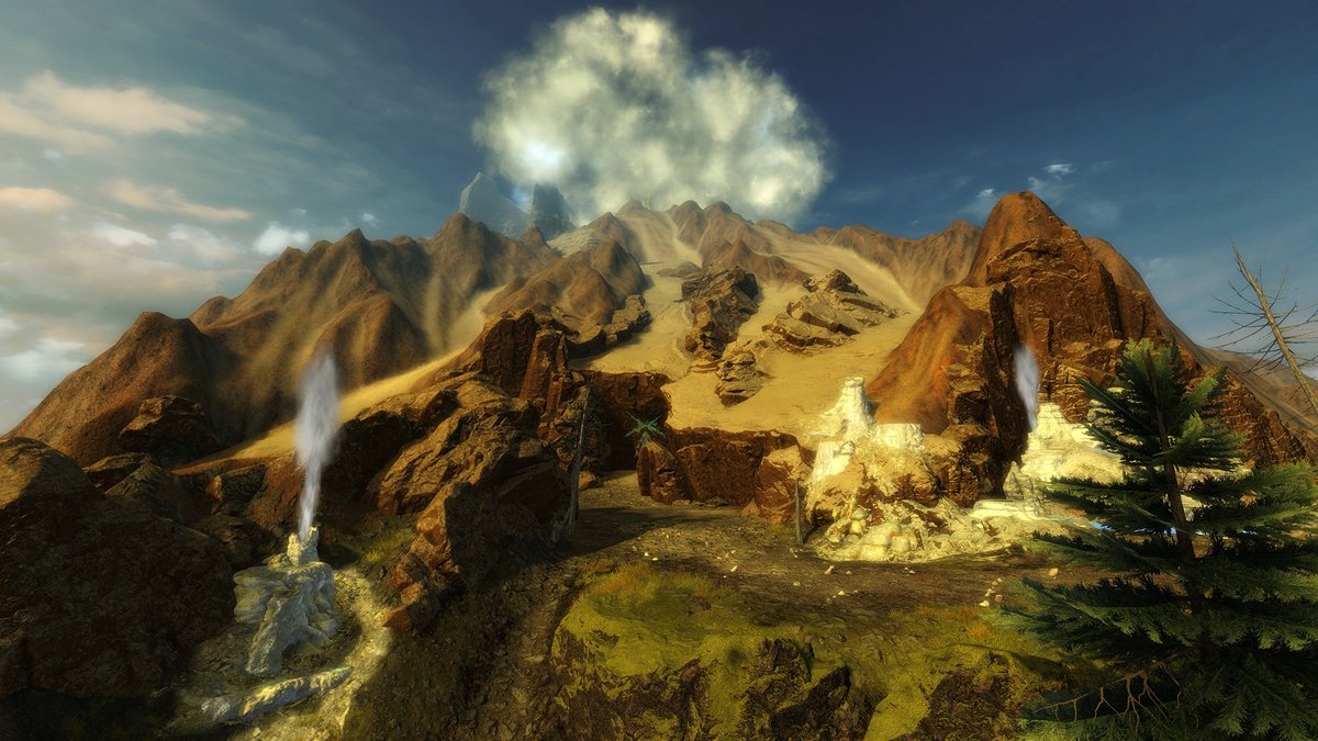 The first #GuildWars2 Raid in five years hits Mount Balrior on Nov 19th, when Janthir Wilds - Godspawn launches! Gather your team and travel to the Lion’s Arch Aerodrome or Janthir Syntri. There a portal to high-stakes enemy encounters awaits!