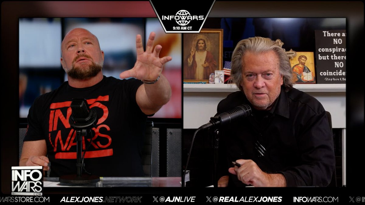CENSORED VIDEO: Alex Jones & Steve Bannon Host Infowars' Final Broadcast WATCH THE LIVE EMERGENCY BROADCAST: