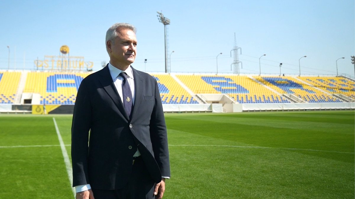 الرئيس التنفيذي لشركة نادي النصر جويدو فينجا، يتحدث عن آخر المنجزات و الأهداف المستقبلية يمكنكم مشاهدة اللقاء أيضًا عبر قناة النصر