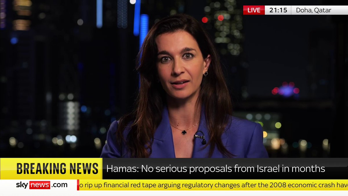Hamas reports it hasn’t seen a serious ceasefire proposal from Israel in months, telling Sky News, 'We are ready for a ceasefire deal.' Yalda Hakim has all the details on Israel's stance on talks. 📺 Sky 501, Virgin 602, Freeview 233 and YouTube