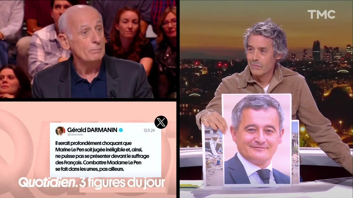 Gaza en ruines, Gérald Darmanin, le dictionnaire de l’Académie Française : voici les 3 figures de ce jour.