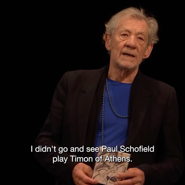 Go and see that actor you love 😍 #IanMcKellenOnStage is available to watch on #NationalTheatreAtHome