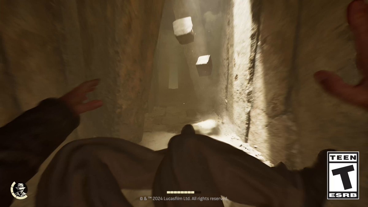A daring escape through the eyes of #IndianaJones!