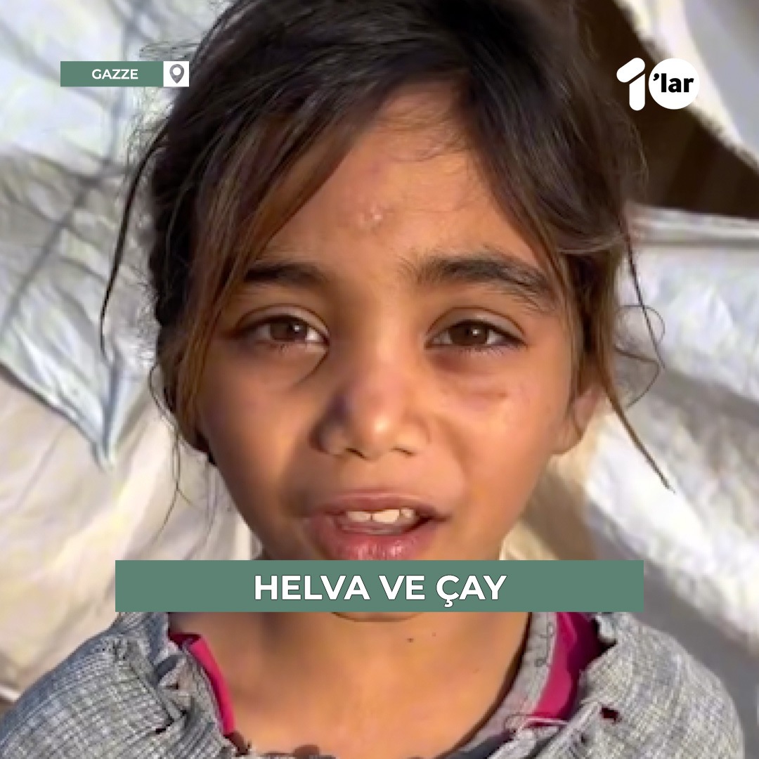 "Helva, peynir ve çay çekiyor canım..." ♥️🌼