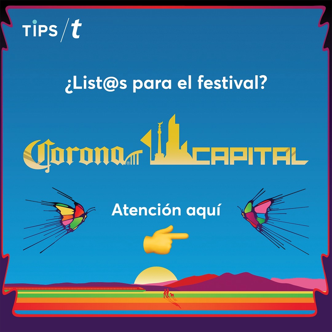 🤩 Si asistirás al Corona Capital 2024 en el #AutódromoHermanosRodríguez, aquí te dejamos los siguientes #TipsTicketmaster para que tengas la mejor experiencia al momento de ingresar al festival 👇