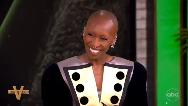 Cynthia Erivo shares how her feelings of being an outsider and "not fitting in" drew her to the role of Elphaba in the highly-anticipated new film 'Wicked' and opens up about the incredible bond she's formed with her co-star Ariana Grande.