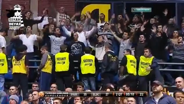 Tarihte Bugün | 15 Kasım 2012 Partizan-Beşiktaş JK Yıllarca hiçbir tribünün gidemediği salona deplasman yapan Beşiktaş Tribünü!