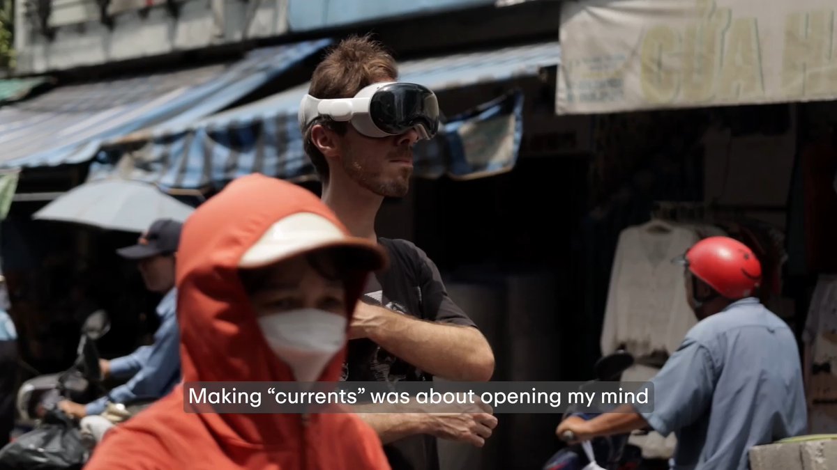 In honor of the launch of our app in the Apple Vision Pro, we’re excited to partner with Staff Picked filmmaker Jake Oleson on his astonishing new spatial short film, ‘currents’. Available now in the Vimeo App for Apple Vision Pro, ‘currents’ explores the journey of a young girl as she ventures from her rural village to the bright lights of Ho Chi Minh City, Vietnam. For 20 years, Vimeo has been at the forefront of supporting creators and championing the latest formats in their highest fidelity — through this immersive new format, Jake’s work is highlighting the art of what’s possible and redefining what it means to watch short films. Read the full story on our blog: