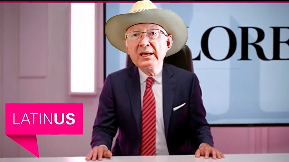 ⛔ COBARDE, HIPÓCRITA Y POCOS HUEVOS ⛔ El embajador de Estados Unidos en México, Ken Salazar se va en unos días pero quiere dejar incendiada la Embajador Ronald Johnson y acusó al expresidente Andrés Manuel de convertir a México en un NARCO-ESTADO. ¿POR QUÉ NUNCA SE LO DIJO EN SU CARA?