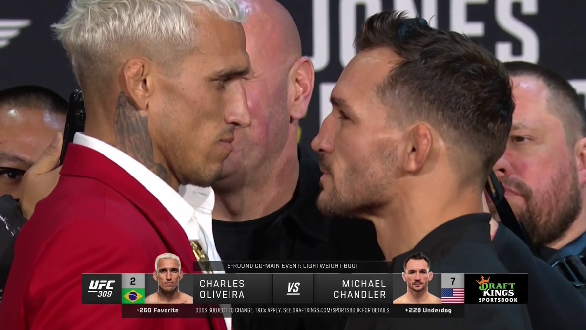 Oliveira vs Chandler | Yüzleşme ⚡️ #UFC309