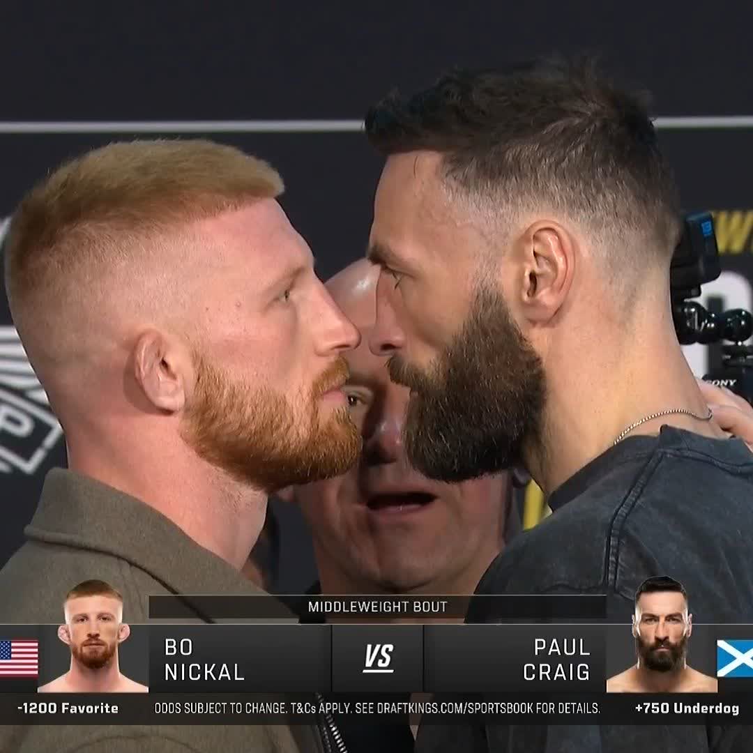 Bo Nickal (6-0) vs Paul Craig (17-8-1) #UFC309