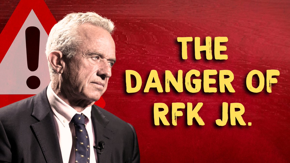 RFK Jr has been spreading dangerous, delusional, and bigoted conspiracy theories and lies for years. He shouldn't be let anywhere near HHS. Want to know more about him? Watch this video I made during his run for president.