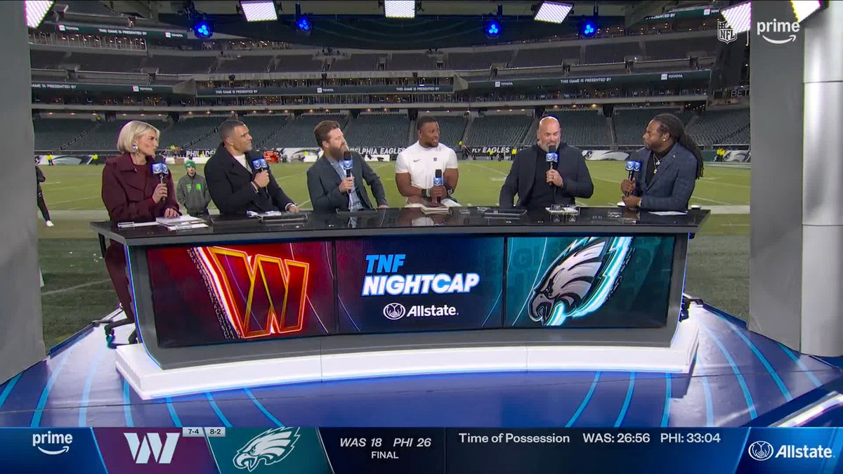 #Eagles fans chanting “Thank you, Giants” during Saquon Barkley’s postgame interview on Amazon 💀