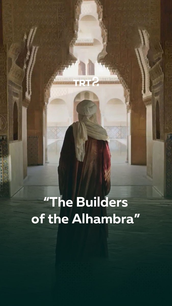 Endülüs medeniyetinin en görkemli miraslarından, İspanya’daki Elhamra Sarayı’nın hikâyesini konu edinen “The Builders Of The Alhambra” (Elhamra’yı İnşa Edenler), bu akşam 19.15’te TRT 2'de! 📺