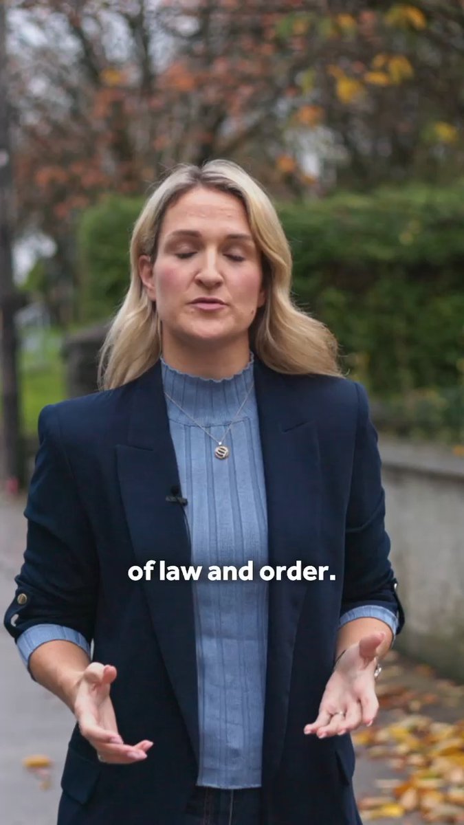 Fine Gael is the party of law and order. Read our plan for a safe and secure Ireland for all: On Friday, 29th of November, vote No.1 Fine Gael