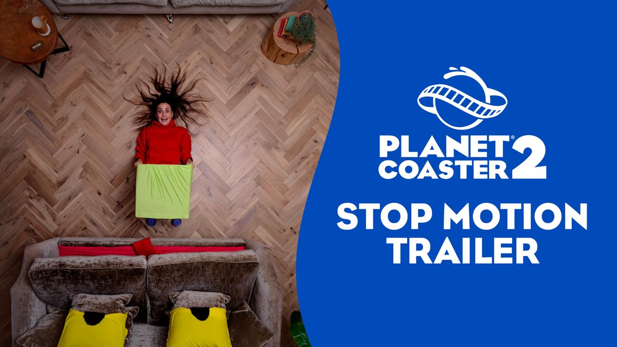 Being creative in your own home is what Planet Coaster 2 is all about! We worked with stop motion artist All That Is She to bring our trailer to life in her own living room, celebrating creativity and collaboration along with our friend, St. Lundi, who provides the track 'Following My Heart'. Planet Coaster 2 is out now on PC & Console!