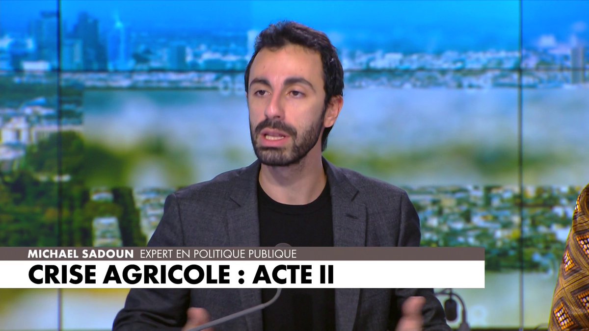 «Le problème des agriculteurs français est qu'ils produisent beaucoup trop chers» tranche Michael Sadoun dans #MidiNews