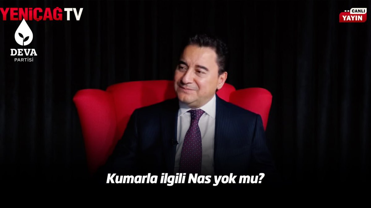 Sayın Erdoğan’a soruyorum: Faizle ilgili Nas var diyorsunuz. Kumarla ilgili Nas yok mu?