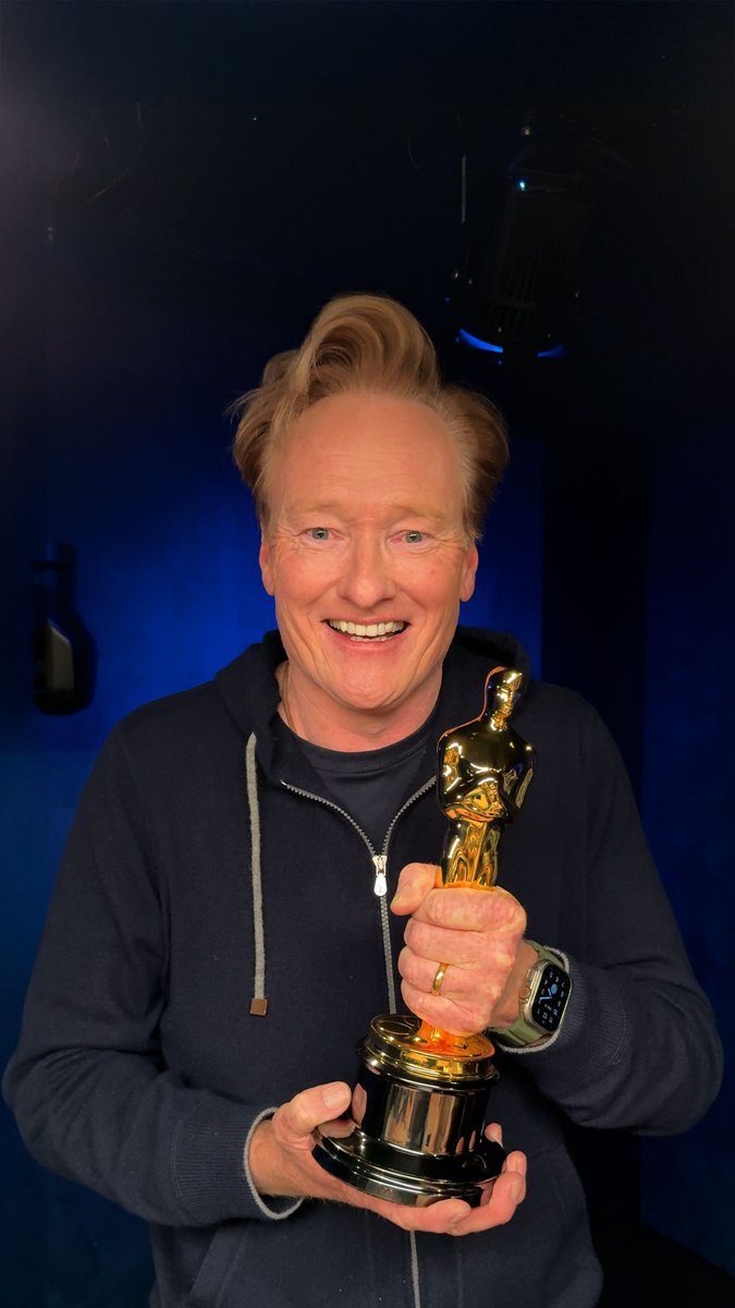 Conan O’Brien is officially your 97th Oscars host! Tune into the biggest night in Hollywood on Sunday, March 2nd at 7e/4p, LIVE on ABC! #Oscars Team Coco Conan O'Brien