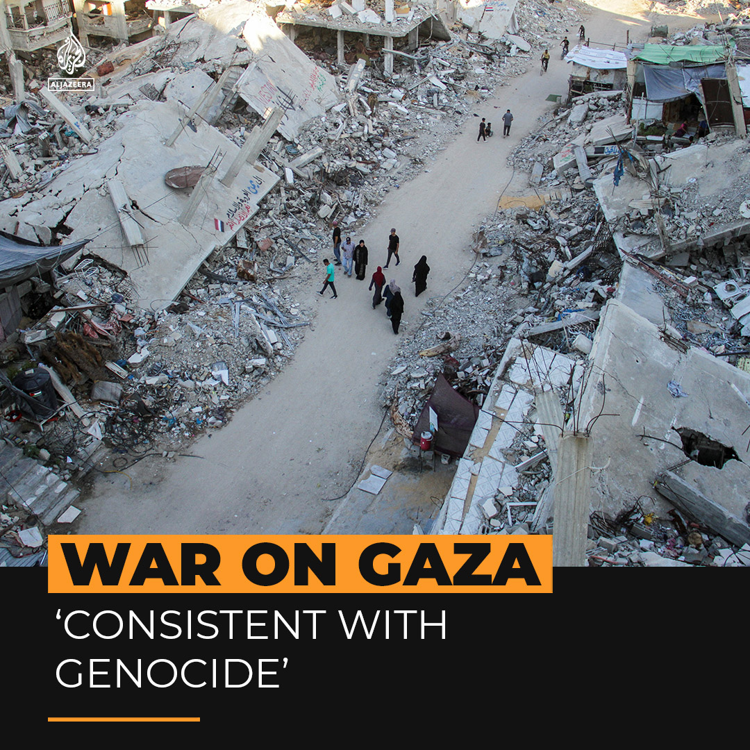 The UN has released a report on the first nine months of Israel’s war on Gaza where it accuses Israel of genocide by ‘using starvation as a method of war and inflicting collective punishment on the Palestinian population’.