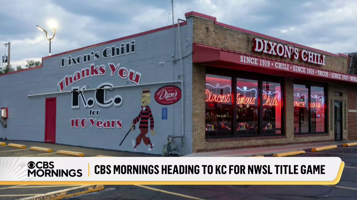 CBS Mornings is going on the road — to Kansas City! Ahead of the National Women’s Soccer League Championship, our team will broadcast live next Friday from CPKC Stadium, the first soccer arena built for a women’s professional sports team in the world.