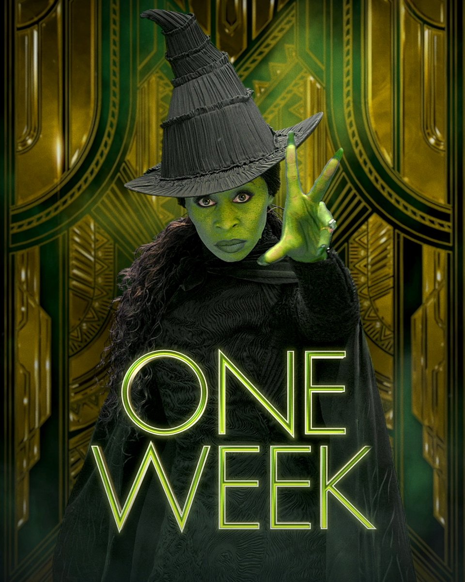 Next stop: the Emerald City. ✨ Wicked premieres in one week!