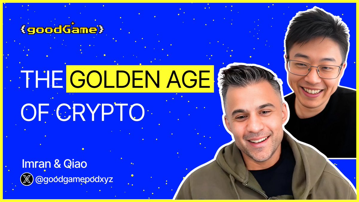NEW POD: The Golden Age of Crypto ft. Imran & qw Reminder: Alliance DAO applications are due Nov. 20 Timestamps: 05:06 AI Coins 06:35 daos.fun 07:31 AI16Z High-level 08:47 Trump Won, What Will Change? 15:10 The US Will Be The Crypto Capital Again 17:51 Time to Pivot to Crypto 19:09 Crowdfunding & Tokenizing 19:59 Crypto Perception & Adoption 21:40 Coinbase $COIN 23:45 Predictions for Tech Stocks 25:15 Reflections on American Politics 31:20 Future Political Predictions 33:23 New Crypto Apps 33:35 Tribe.run 36:14 Defined Mobile App 36:47 $100K into $10M 40:52 The State of NFTs 43:01 End-of-Year Price Predictions 45:40 Ethereum 3.0 46:59 Is ETH Back? 48:19 Vitalik's "From prediction markets to info finance" 48:56 End-of-Year $ETH and $SOL Predictions Links ↓