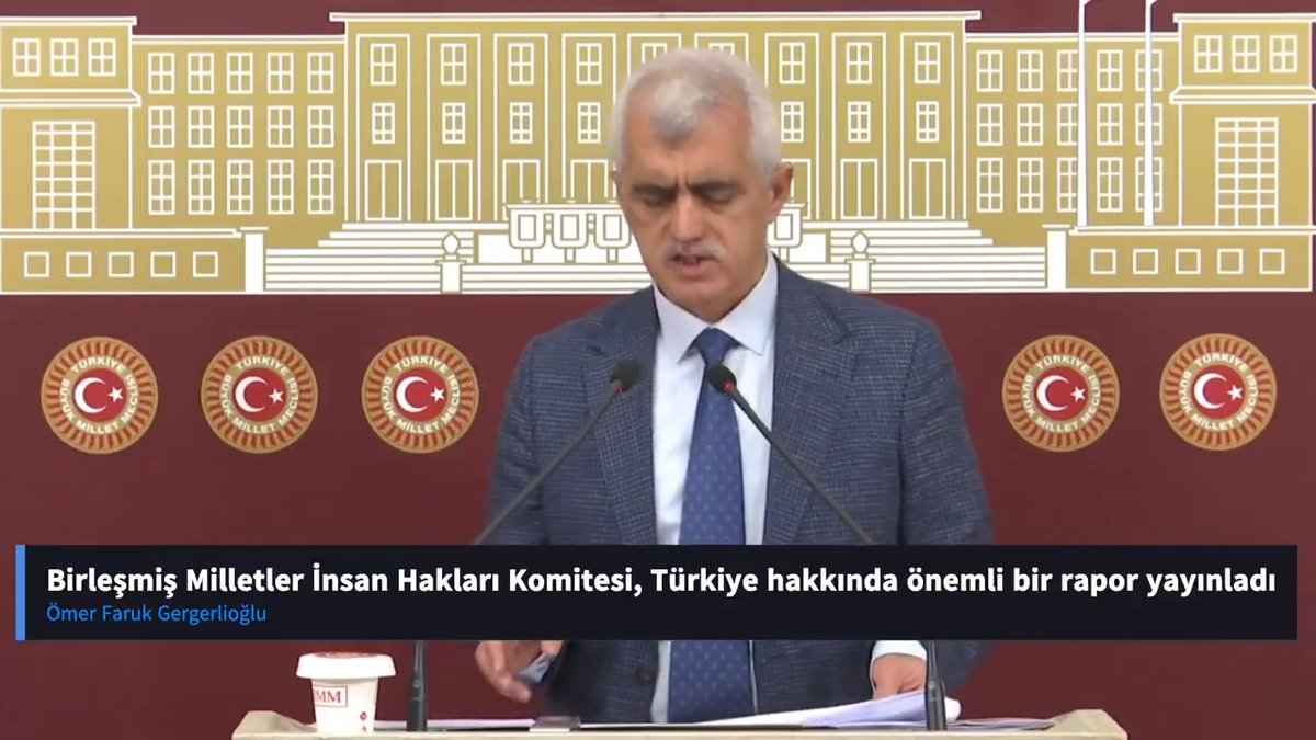 Birleşmiş Milletler İnsan Hakları Komitesi Türkiye ile ilgili çok ağır bir rapor hazırladı. Bakalım ne yapacak Türkiye iktidarı. “Dış güçler bizi sevmiyorlar.” gibi laflara mı sığınacak!