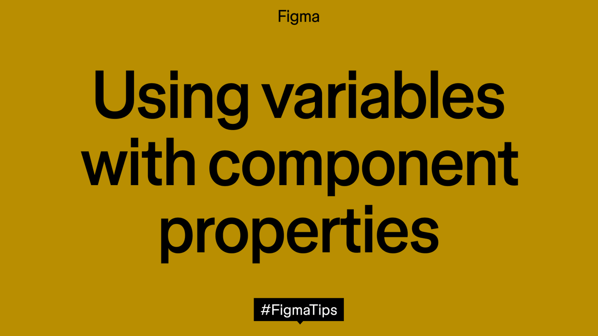Component properties can now be bound to variables Also, UI has been simplified so that props and variables are in the same dropdown