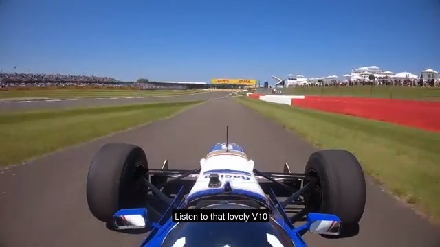 When Damon Hill was reunited with his 1996 Championship winning car at Silverstone ❤️
