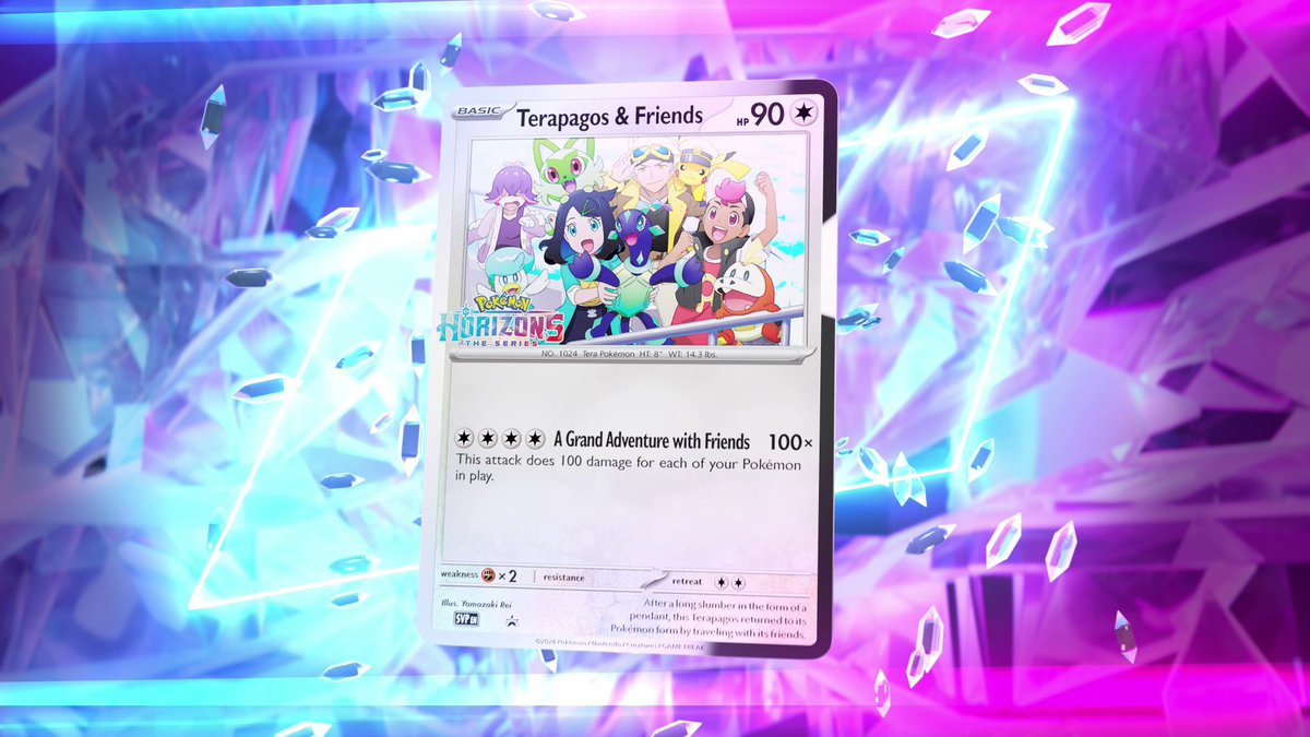 #PokemonHorizons meets the #PokemonTCG in the Pokémon TCG: Grand Adventure Collection. Available now! More info: