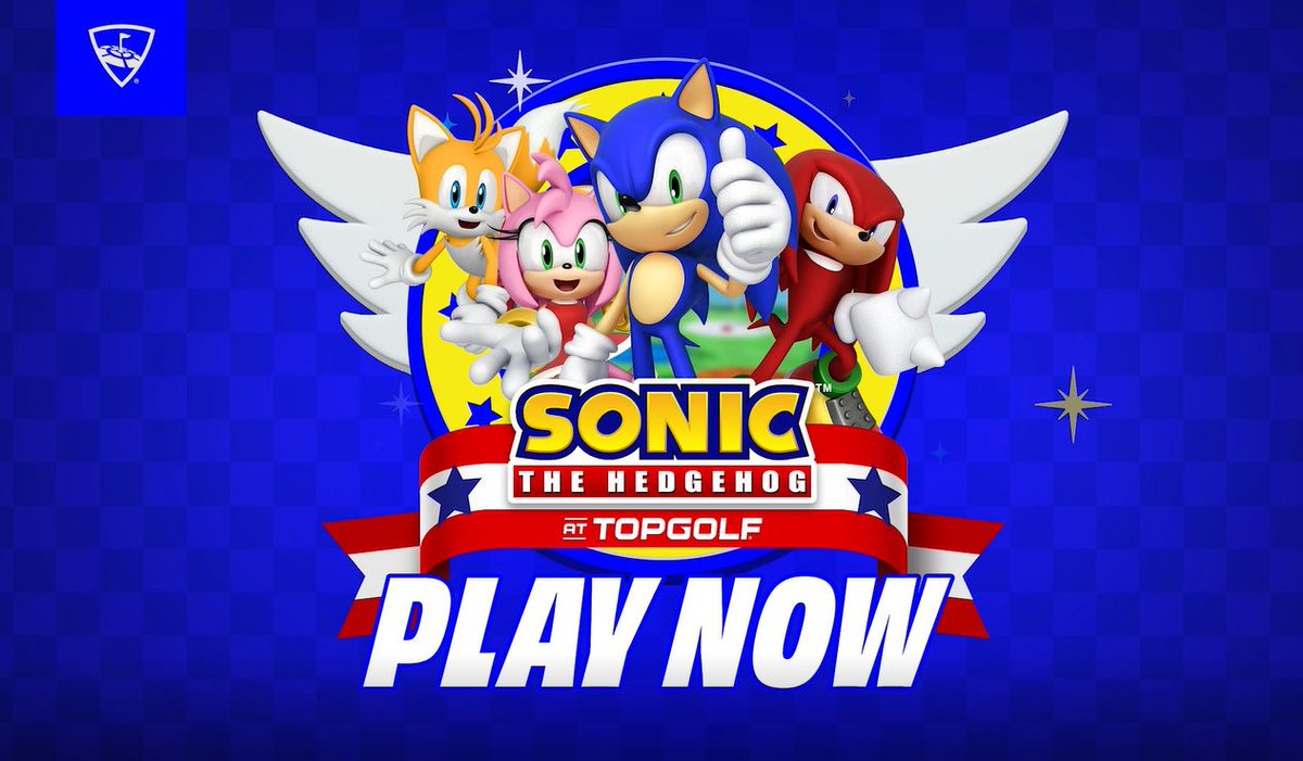 Ready...set...SWING! The new Sonic the Hedgehog game at Topgolf is available today! You can try out the game for free at select locations now!