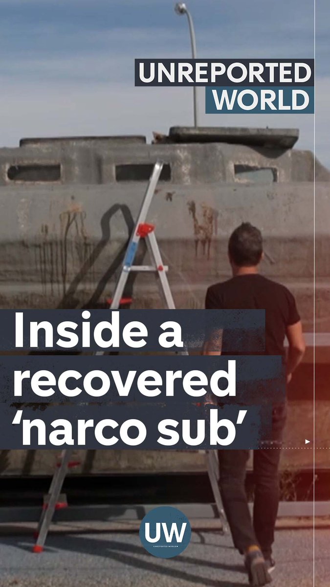 For Unreported World, Guillermo Galdos goes inside one of the first home-made 'narco' submarines captured by Spanish authorities. It was used by gangs to smuggle cocaine from South America to Europe. Pictures courtesy of Agencia Tributaria