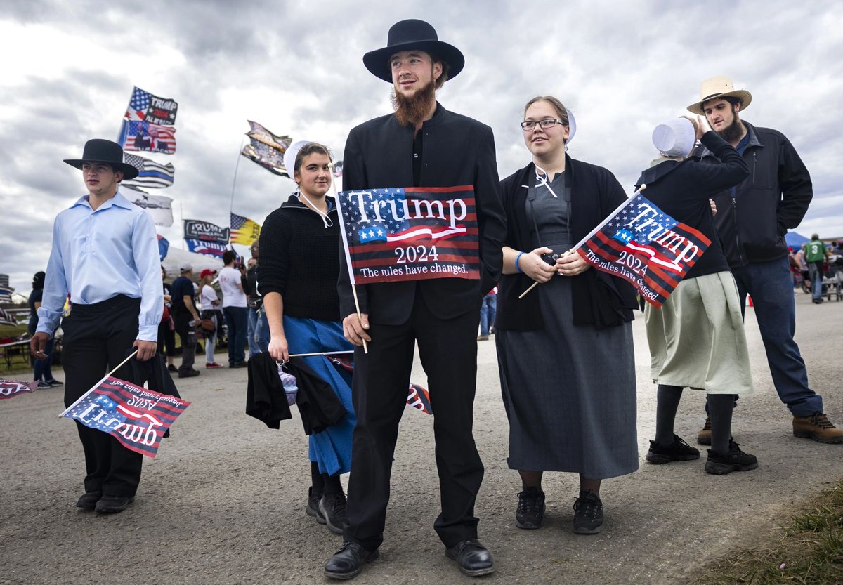 Trump knows a good deal. Kennedy knows health. Elon knows rockets. BUT THE AMISH know Agriculture. Donald J. Trump Robert F. Kennedy Jr Elon Musk Susie Wiles