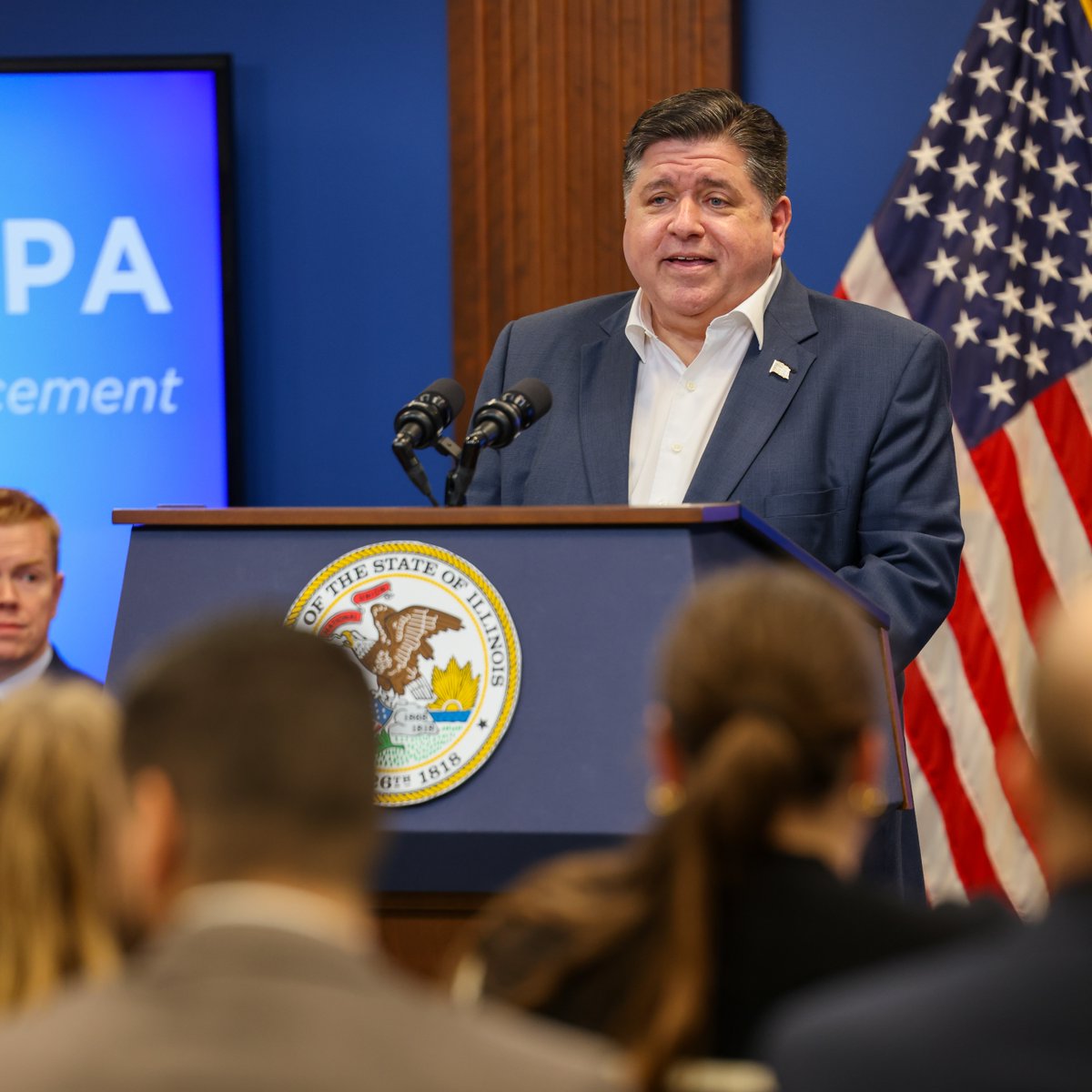 Illinois is rising to meet the challenges that climate change presents by investing in a vision of sustainability, opportunity, and prosperity. I'm deeply grateful to the Biden-Harris Administration for believing in that vision.