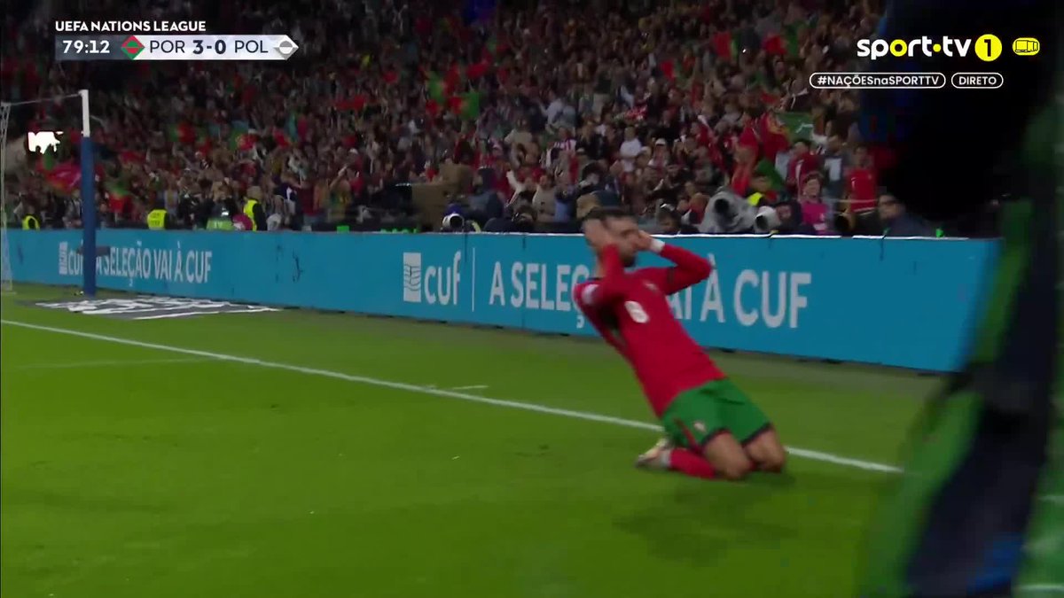 Bruno Fernandes, que golaço! 💣
