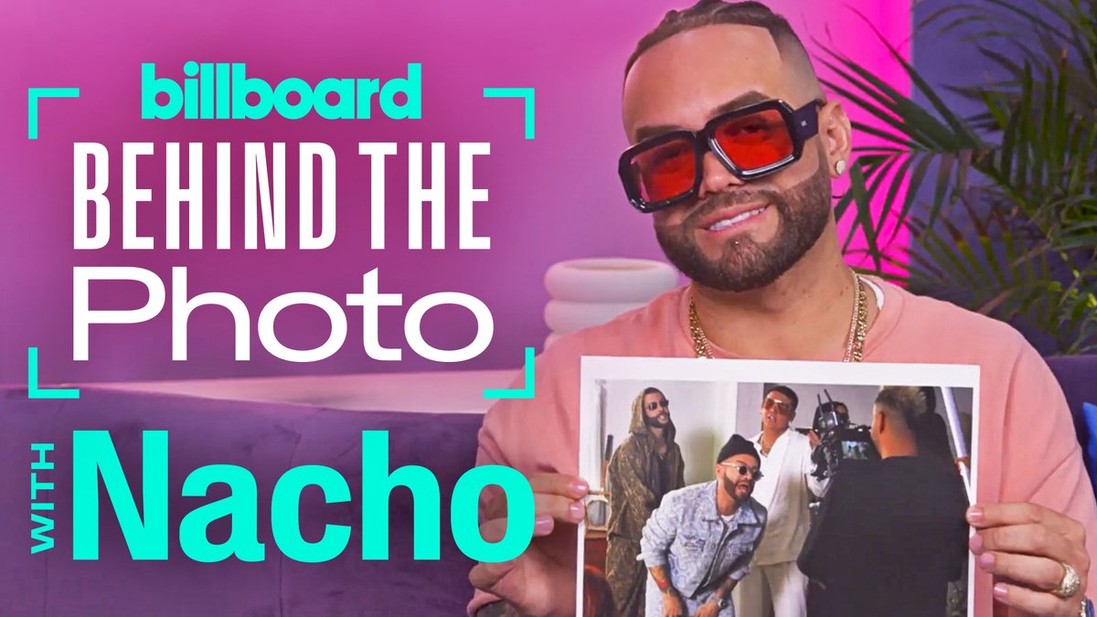 .NACHO shares what he wore when his daughter was born, how it felt to reunite with Chino and more! 📸 Watch him take us Behind the Photo while backstage at #BillboardLatinWeek.
