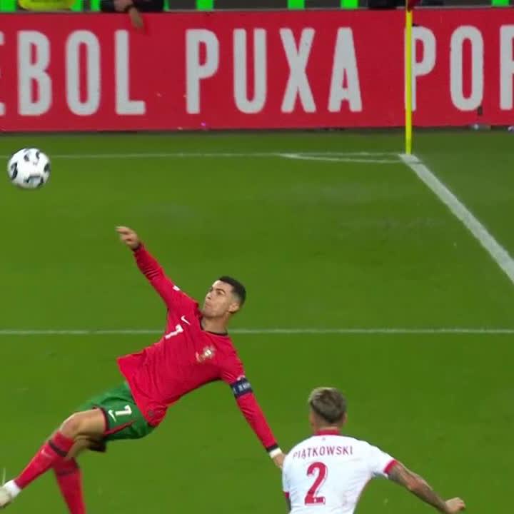 Cristiano Ronaldo wie in alten Zeiteln #DAZNmoment #NationsLeague