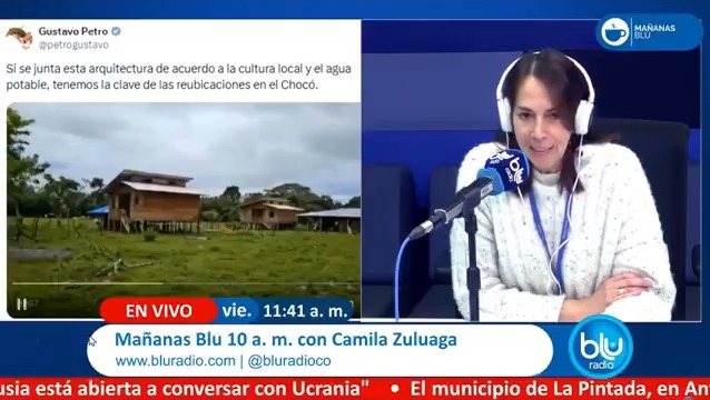El presidente Gustavo Petro no mintió. Las casas son reales, el Alcalde de Unguia, Chocó, Marlon Alberto Gil Salinas, lo confirmó. #MañanasBlu10am 👇🏼