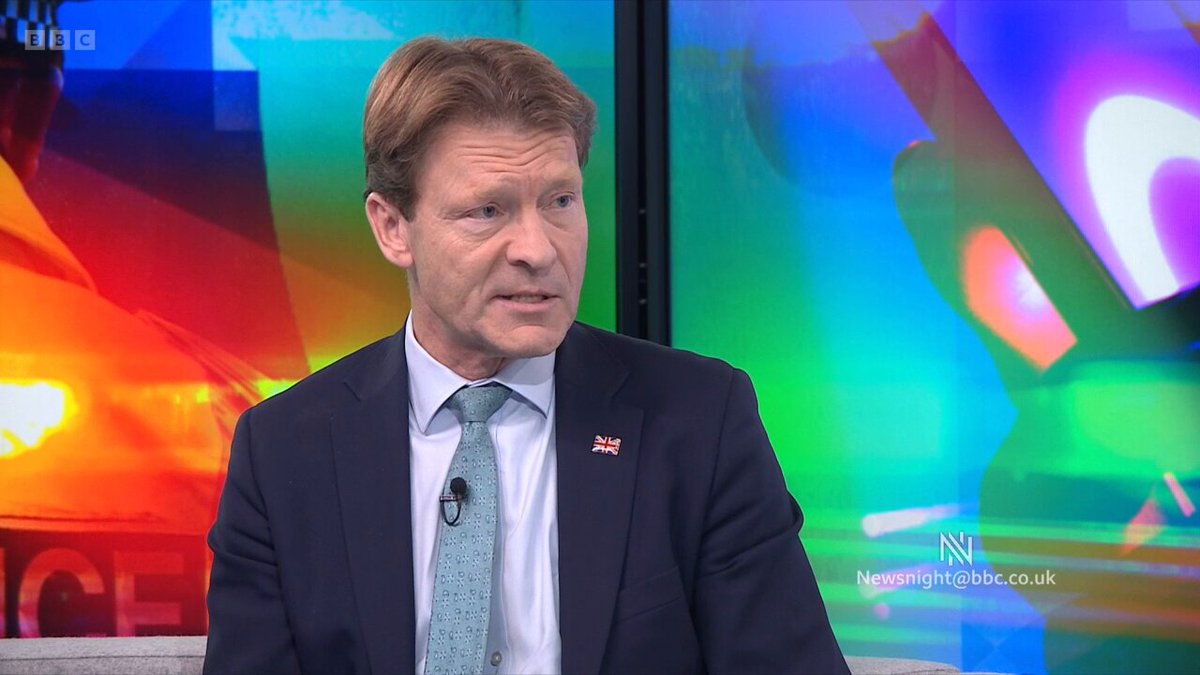 “This is leading to a complete collapse of confidence in justice.” Richard Tice, deputy leader of Reform UK, says the head of Essex Police should say sorry for its handling of Telegraph journalist Allison Pearson or “be forced out”. #Newsnight