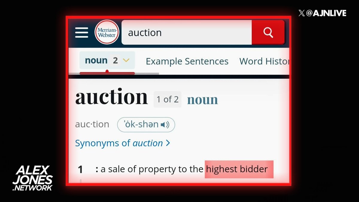 MUST-WATCH: Alex Jones Breaks Down Phony Infowars' Auction &amp; Exposes Criminal Activity Behind The Scenes WATCH THE LIVE SHOW HERE:
