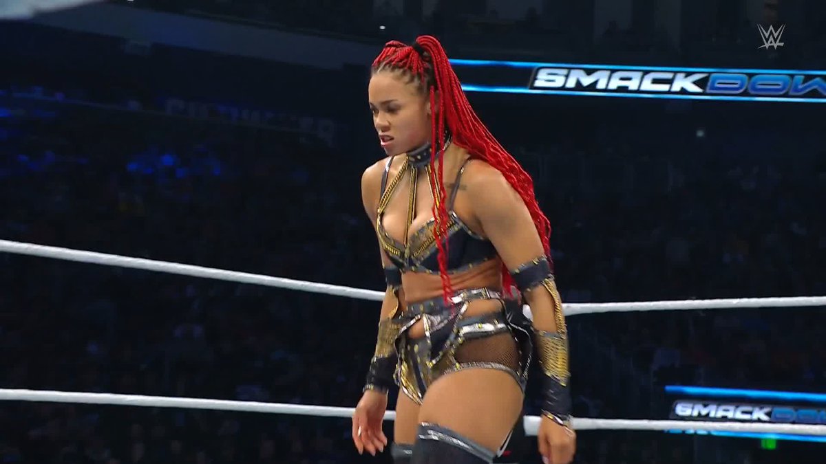 B-Fab is showing out tonight! ๐ฅ #SmackDown