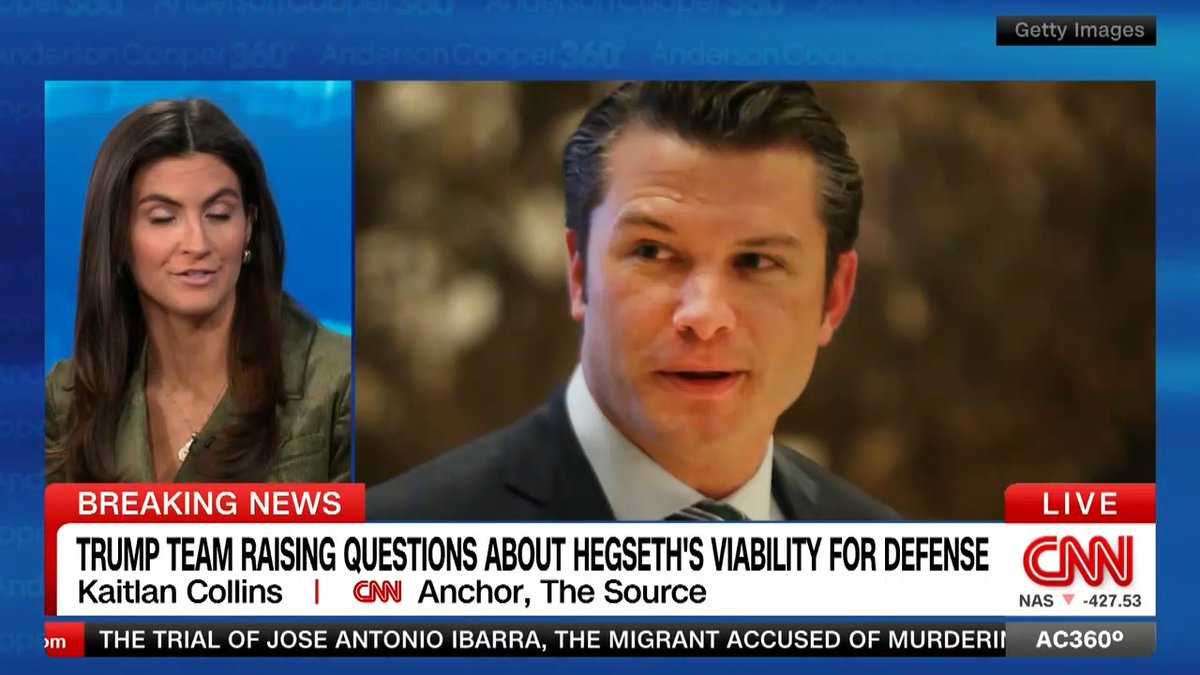 CNN's Kaitlan Collins and John Miller join Anderson to discuss new reporting on the Trump transition team being caught off guard about an allegation against the pick for Defense Secretary, Pete Hegseth.