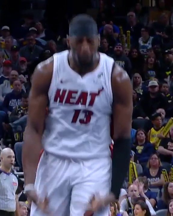 Bam’s reaction after his back to back threes 😮‍💨