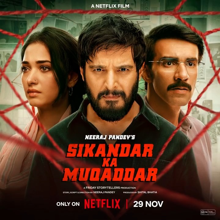 Iss jhooth ke jaal se nikalna, har kisi ke muqaddar mein nahi 🙌 Watch Sikandar ka Muqaddar, out 29 November, only on Netflix! #SikandarkaMuqaddarOnNetflix