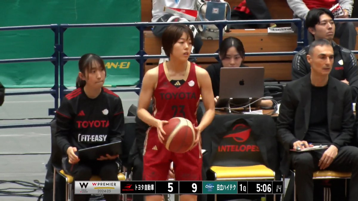 連勝で勢いにのる #トヨタ自動車🔥 #山本麻衣 復帰直後に魅せる✨ 待望の #マイヤマモトタイム 発動なるか👀 #トヨタ自動車🆚#日立ハイテク #大樹生命 #Wリーグ 第6週|GAME1 ▶視聴はコチラ #バスケットLIVE ライブ配信中📡 #みようよWリーグ W LEAGUE（Wリーグ） 【公式】トヨタ自動車アンテロープス🏀TOYOTA 𝘼𝙣𝙩𝙚𝙡𝙤𝙥𝙚𝙨